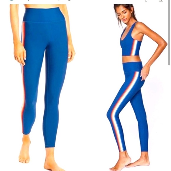 NWT Spiritual Gangster Rainbow Leggings - Picture 1 of 4